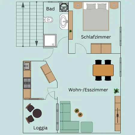 Apartment Urlaub Mit Talblick In
